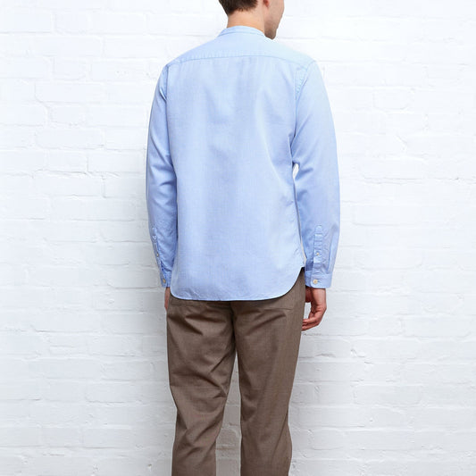 Grandad Shirt Marcus - Blue