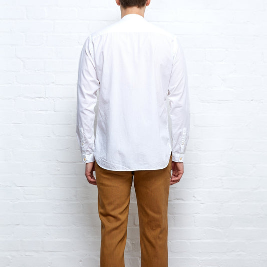 Grandad Shirt Newlyn - White