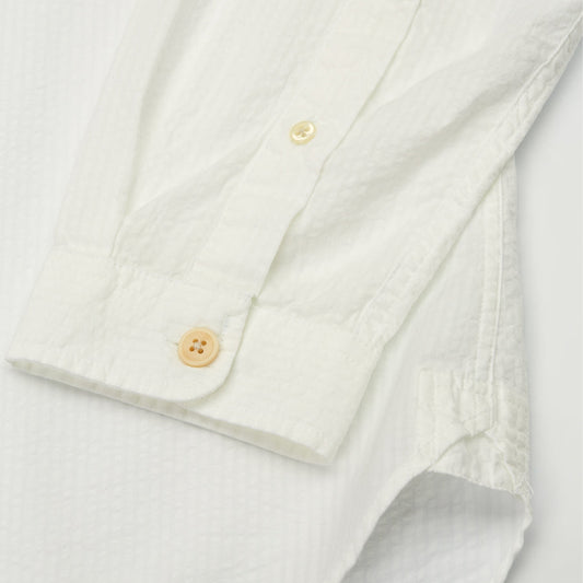Grandad Shirt Newlyn - White