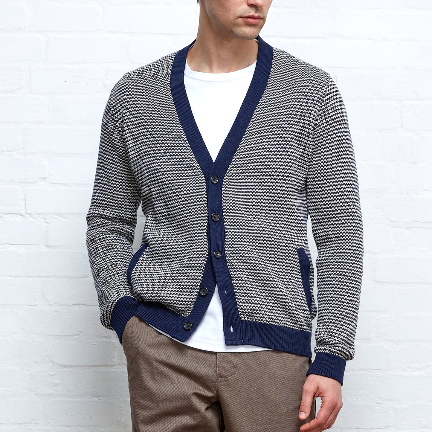 - Mayfield Chilton Cardigan - Navy