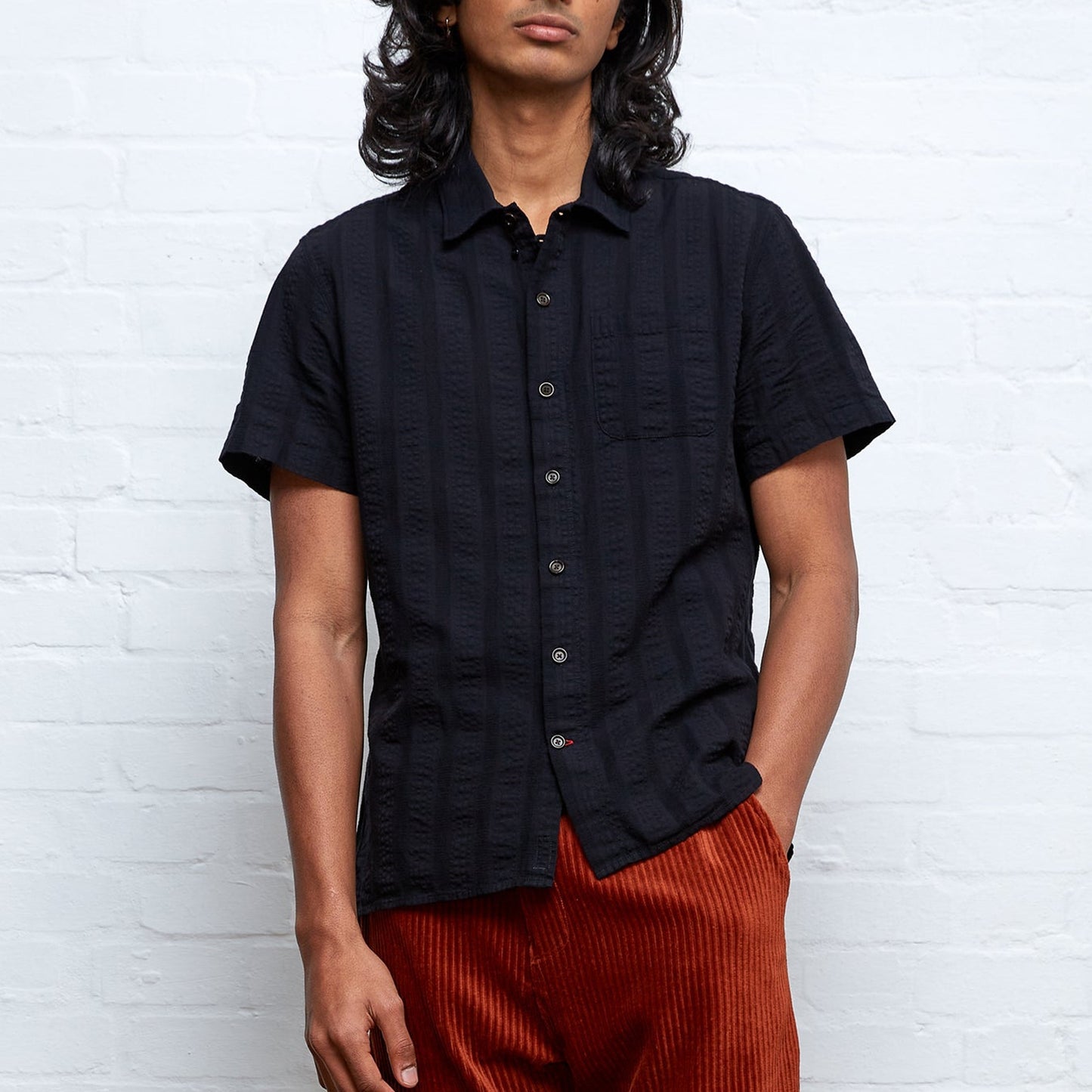 - Riviera Phaiton Short Sleeve Shirt - Black