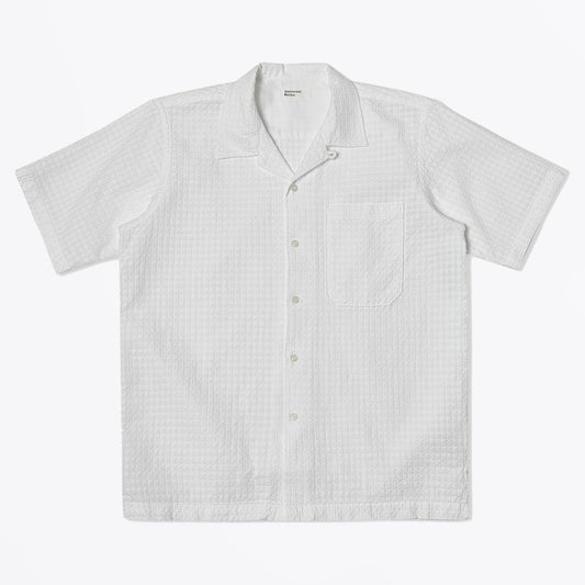 - Delos Cotton Camp Shirt - White