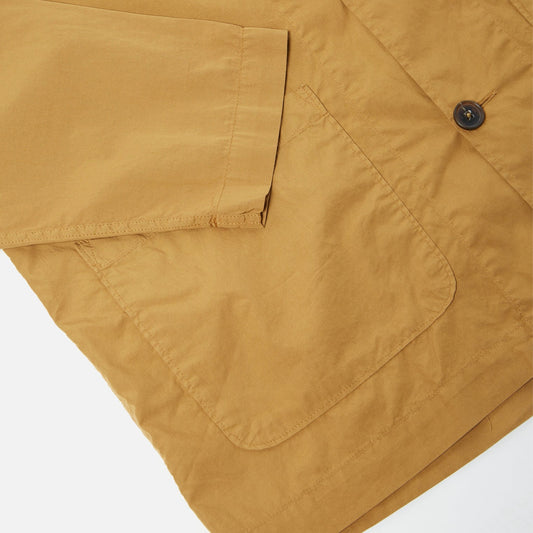 - Organic Fine Poplin Bakers Overshirt - Cumin