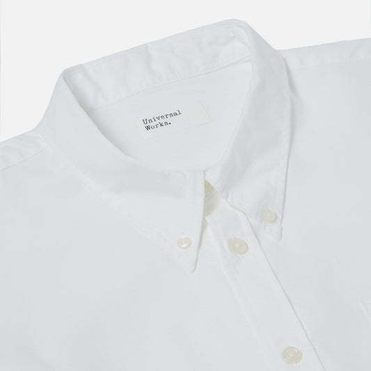 - Organic Oxford Daybrook Shirt - White