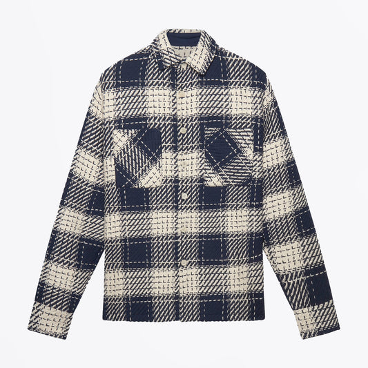 - Whiting Beatnik Overshirt - Marine