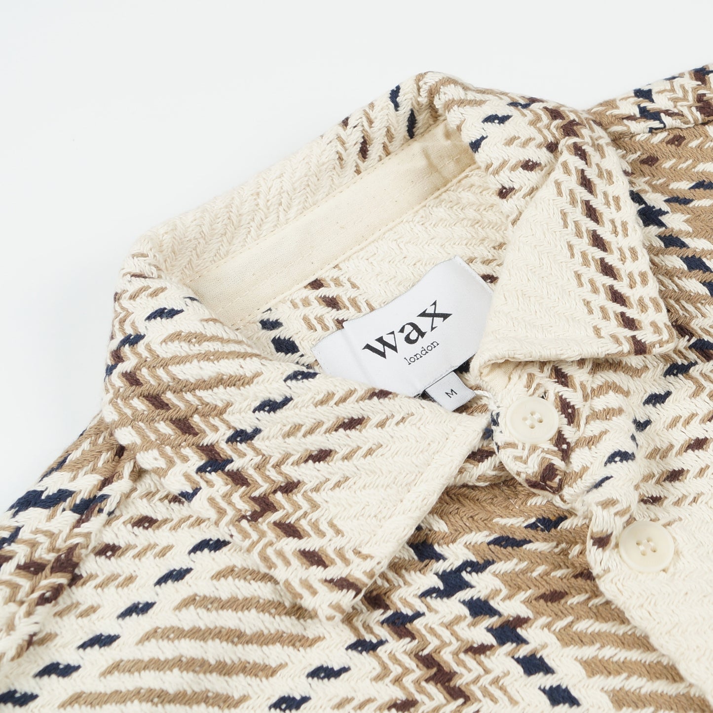 - Whiting Dag Overshirt - Ecru/Beige