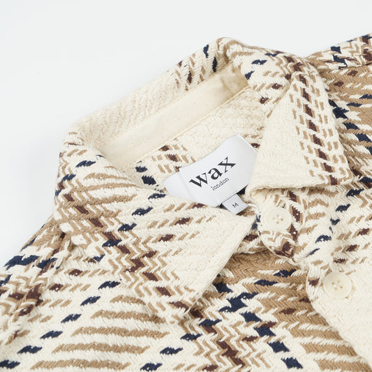 - Whiting Dag Overshirt - Ecru/Beige