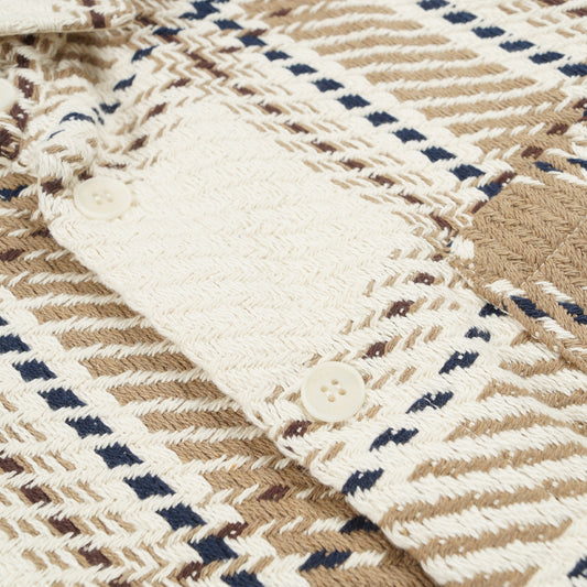 - Whiting Dag Overshirt - Ecru/Beige