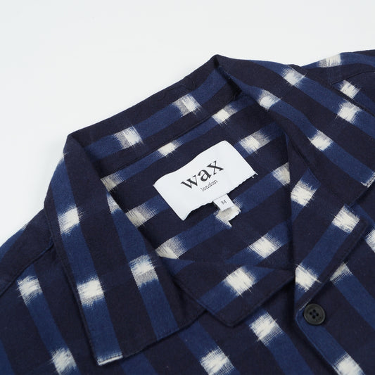 - Didcot Iggy Ikat Shirt - Navy
