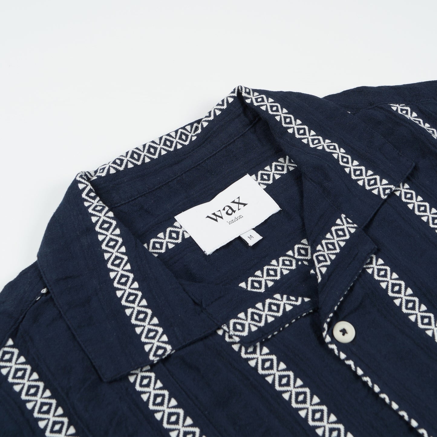 - Didcot Leno Shirt - Navy