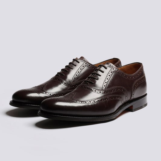 - Dylan Wingcap Oxford Brogue - Brown Colorado