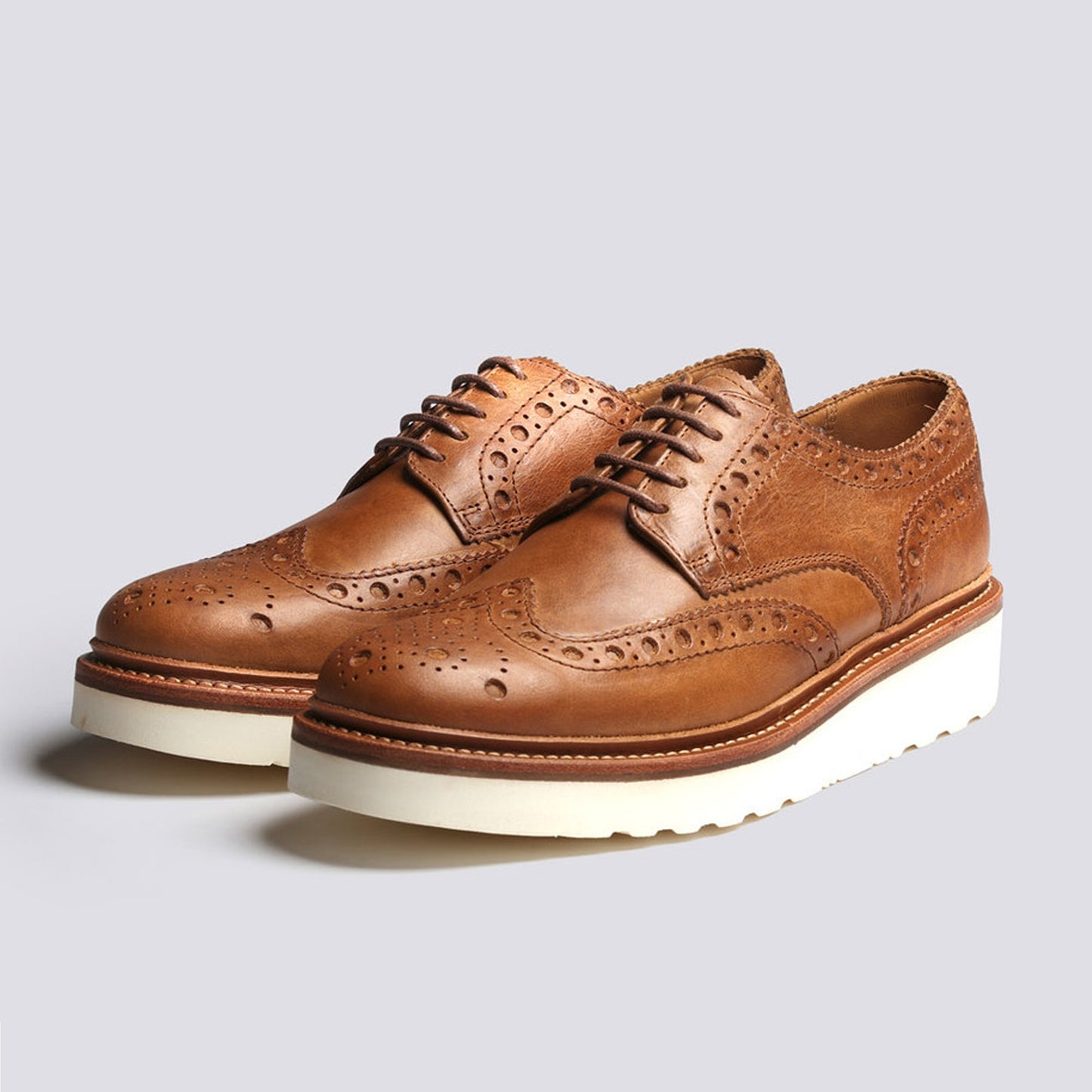 - Archie Wingcap Brogue - Natural