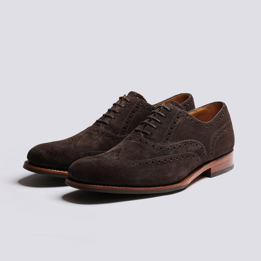 - Dylan Wingcap Oxford Brogue - Peat