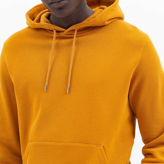 - Vagn Classic Hood Sweater - Tumeric Yellow