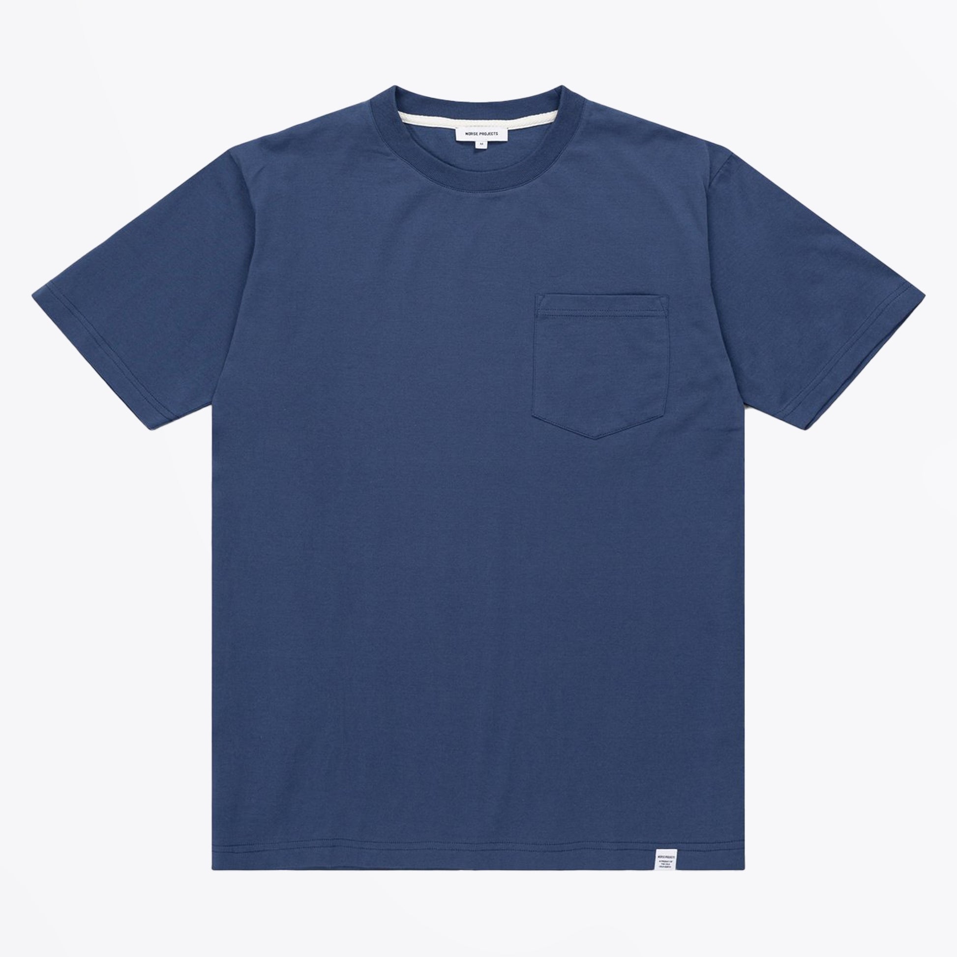 Norse Johannes Standard Pocket T-Shirt - Blue