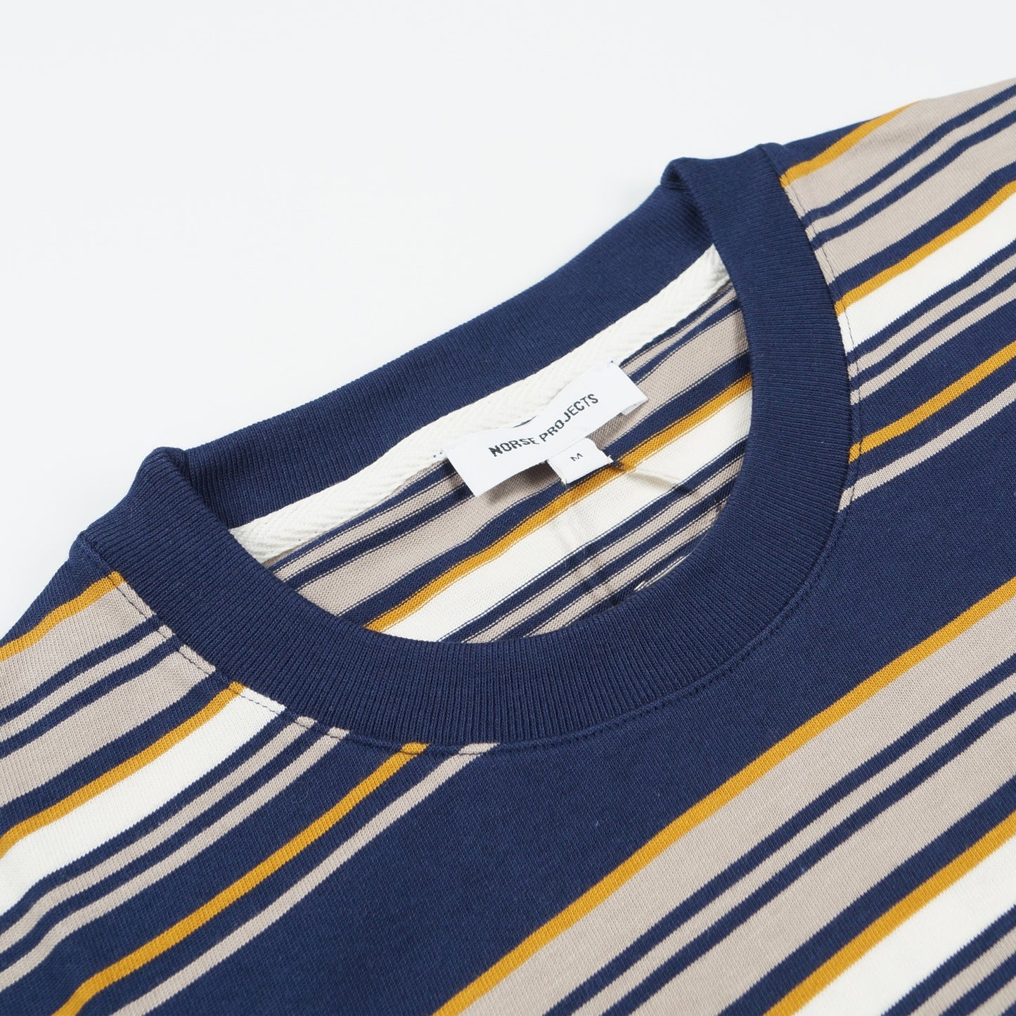 Johannes Weekend Stripe T-Shirt - Dark Navy