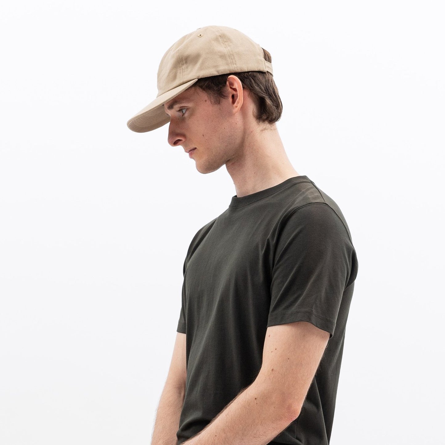 - Twill Sports Cap - Marble White