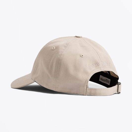 - Twill Sports Cap - Marble White