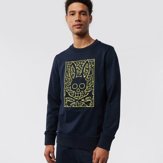 - Pisani Embroidered Sweatshirt - Navy