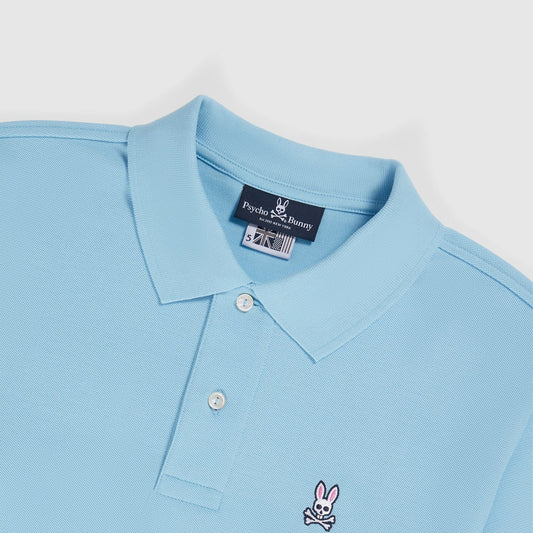 - Classic Pique Polo - Sky Blue
