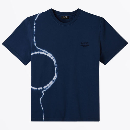 - Raymond Tie & Dye T-Shirt - Indigo