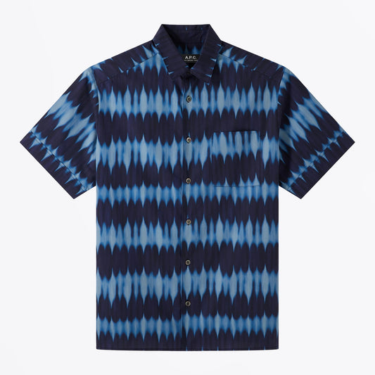 - Ross Short Sleeve Shirt - Blue