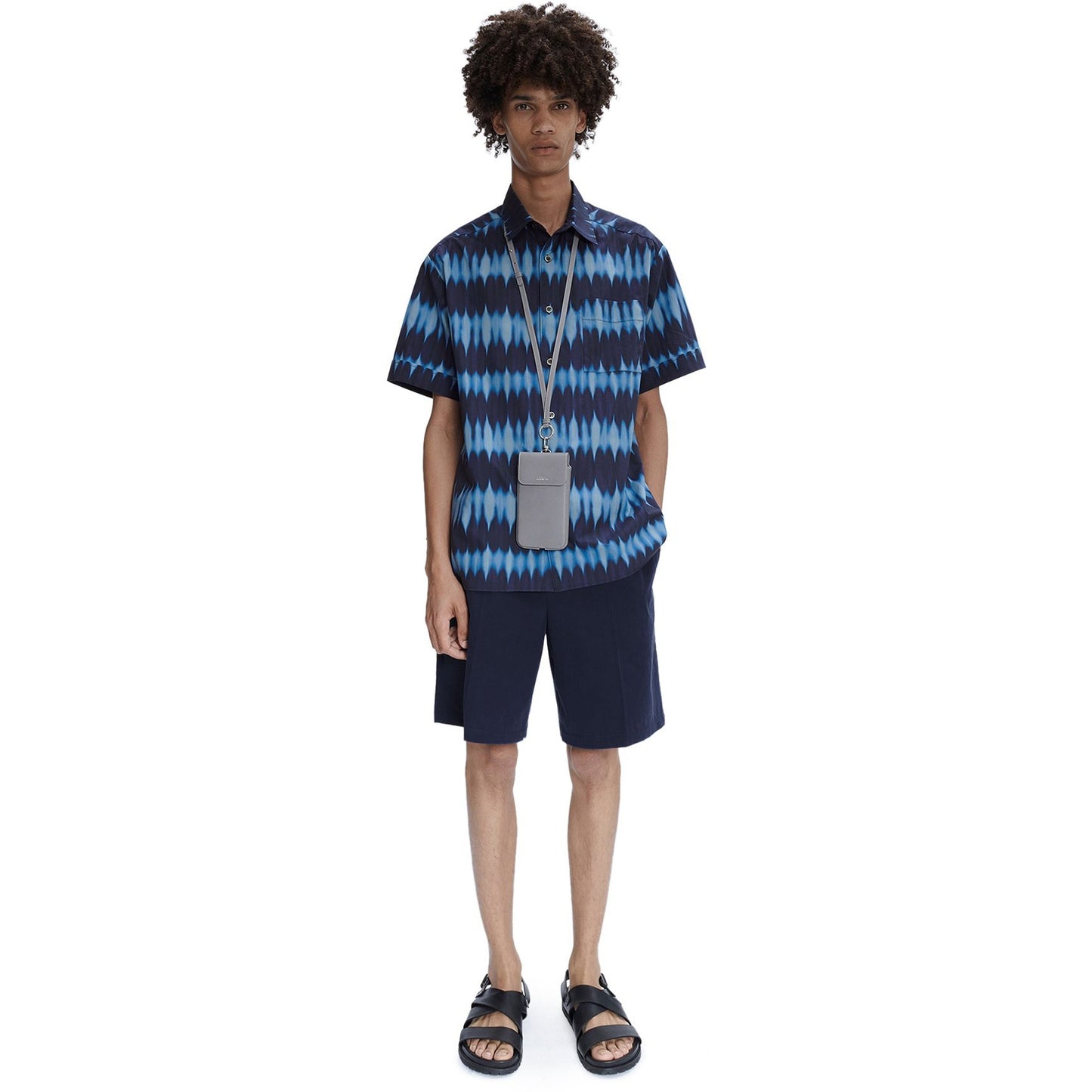 - Ross Short Sleeve Shirt - Blue