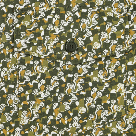 - Chris Short Sleeve Shirt - Kaki