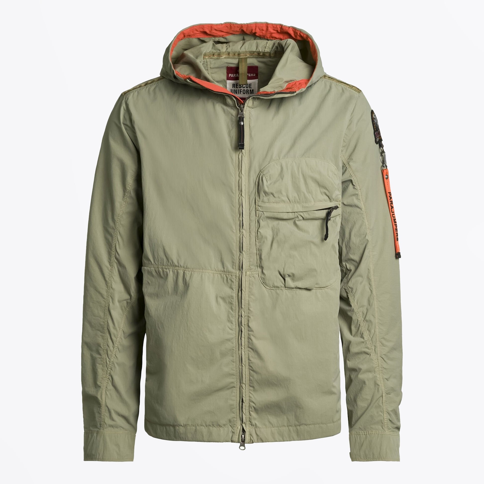 Parajumpers Nigel Hooded Jacket - Sage Green