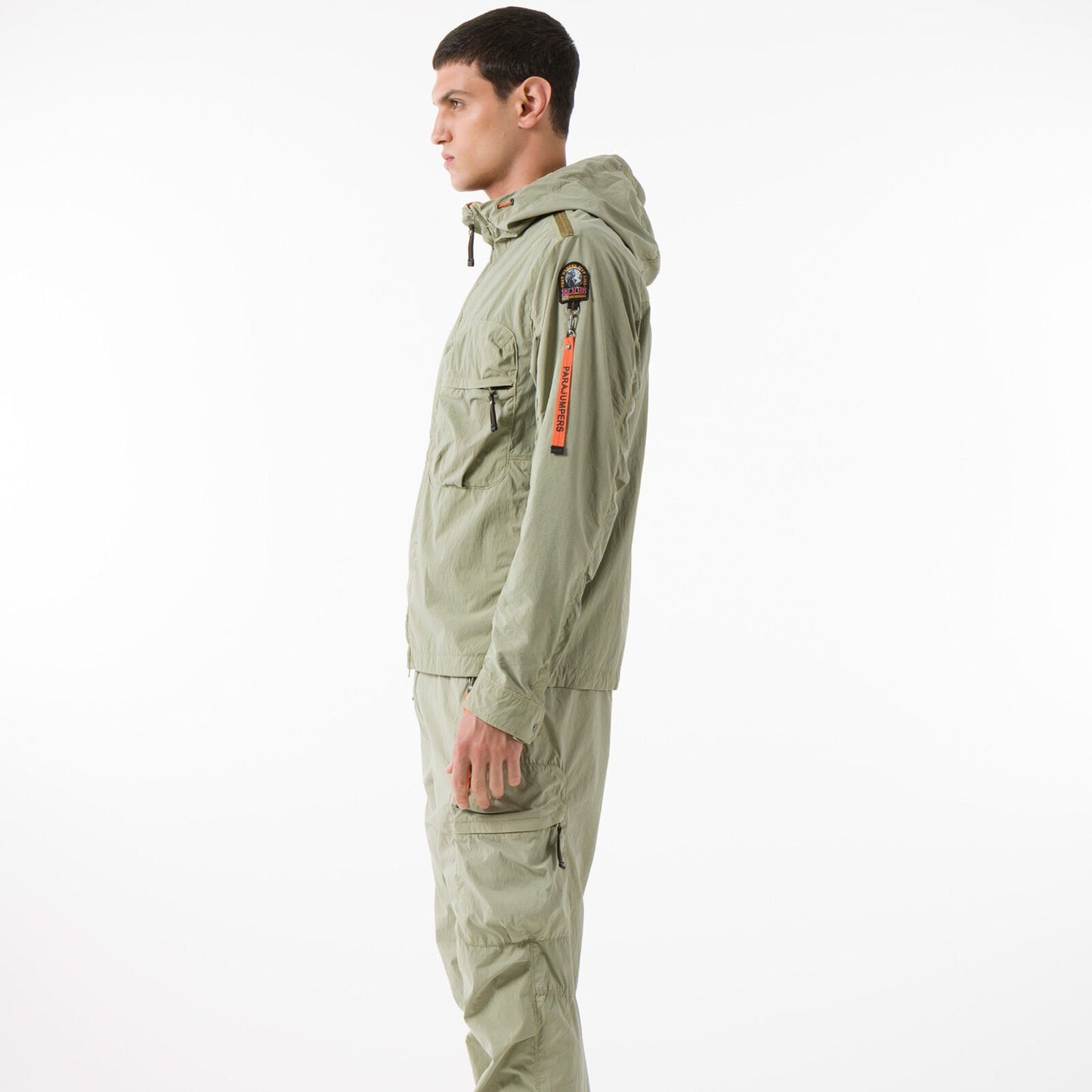 Nigel Hooded Jacket - Sage Green