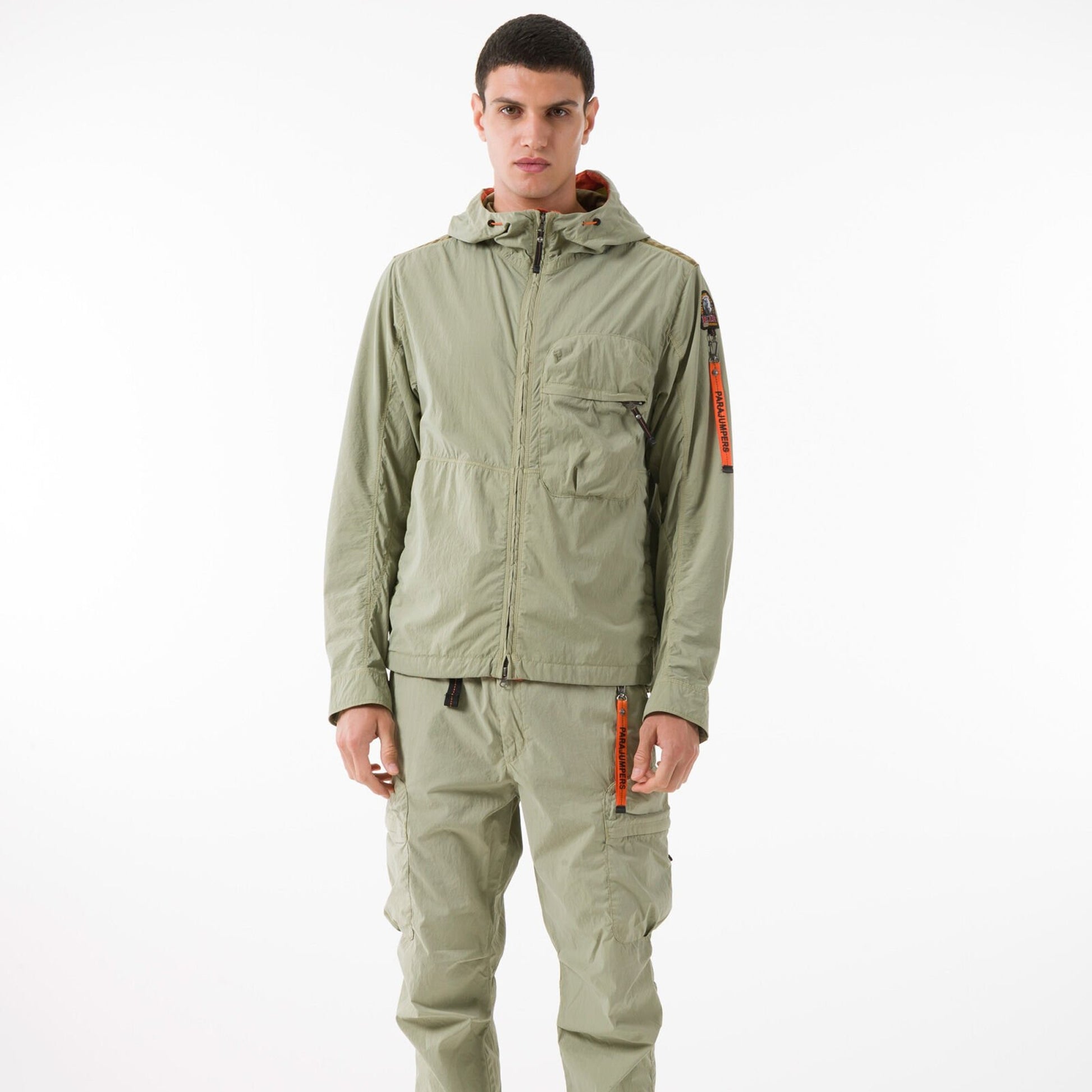 Parajumpers Nigel Hooded Jacket - Sage Green