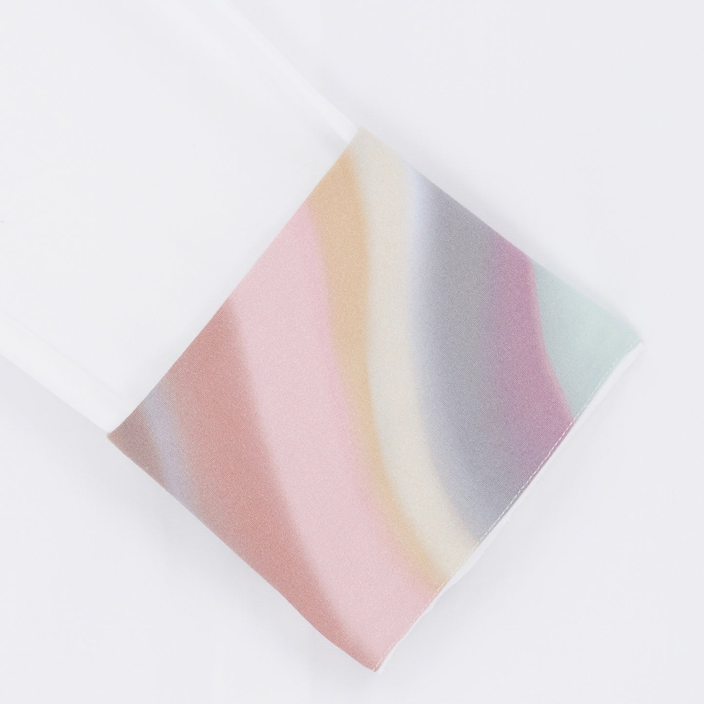 - Spray Swirl Cuff Shirt - White