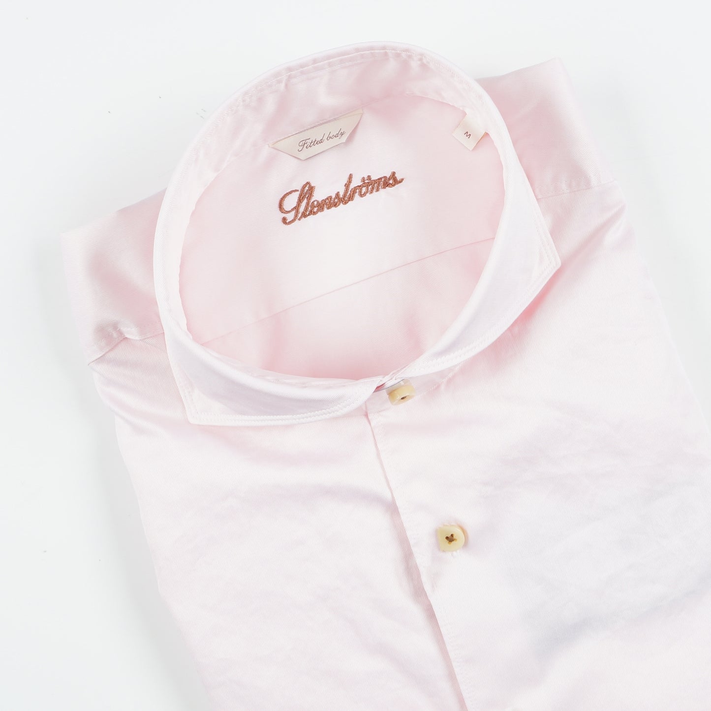 Fitted Body Soft Poplin Shirt - Pink