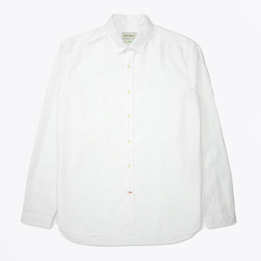 - Clerkenwell Tab Newlyn Shirt - White