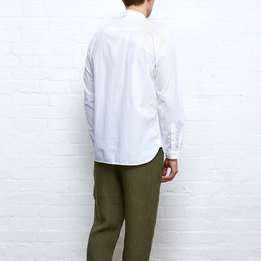- Clerkenwell Tab Newlyn Shirt - White