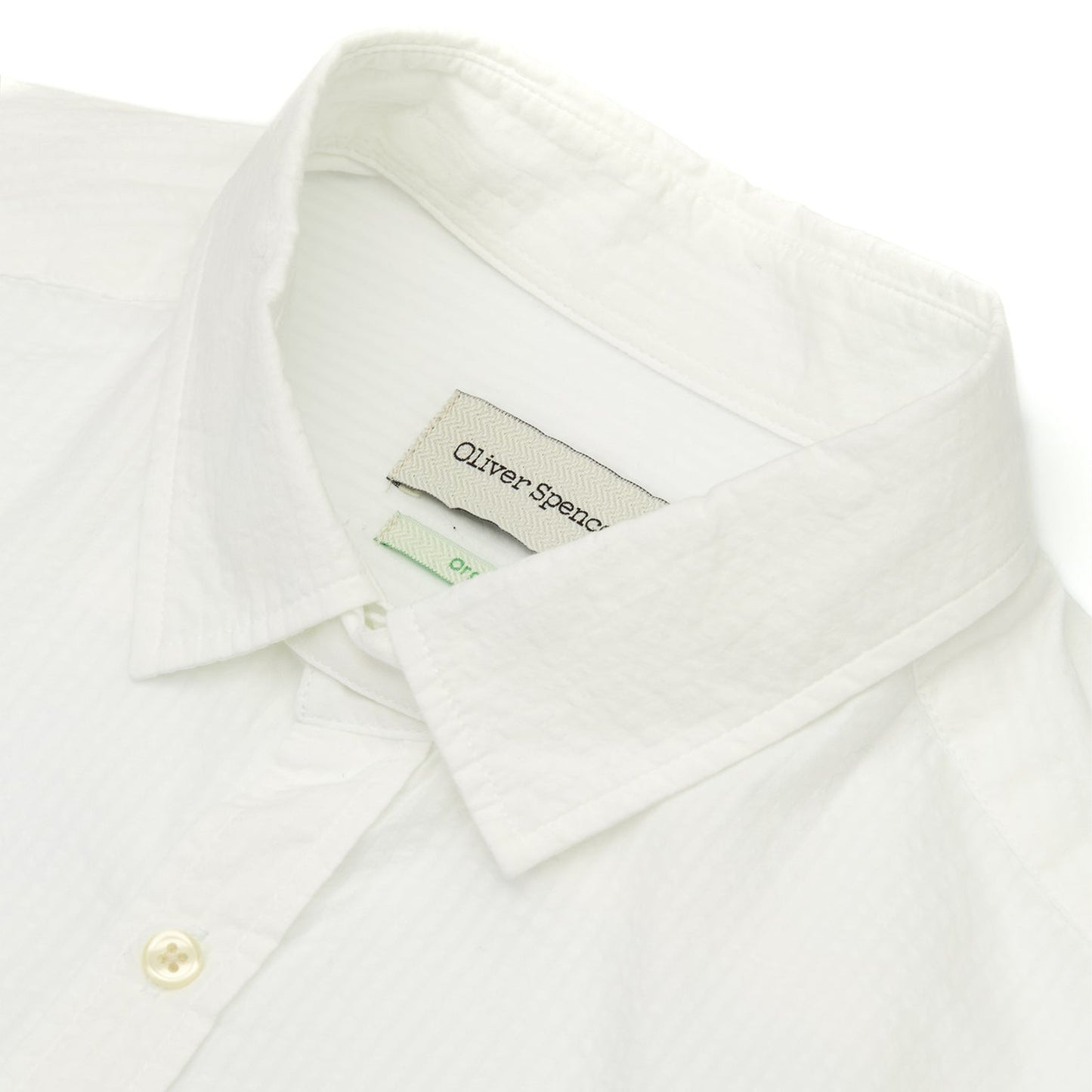 - Clerkenwell Tab Newlyn Shirt - White