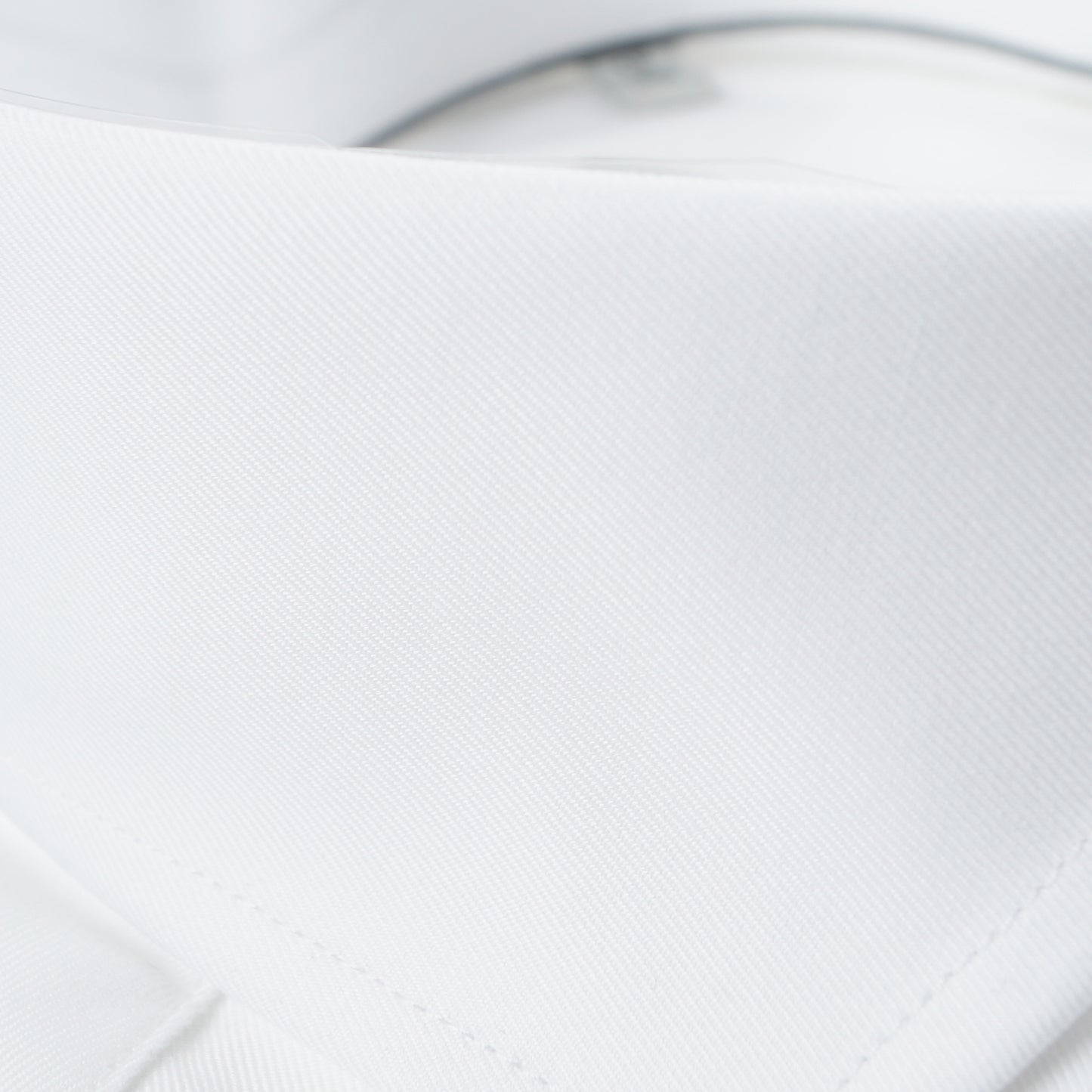 - Bari Cutaway Collar Albini Fab Shirt - White