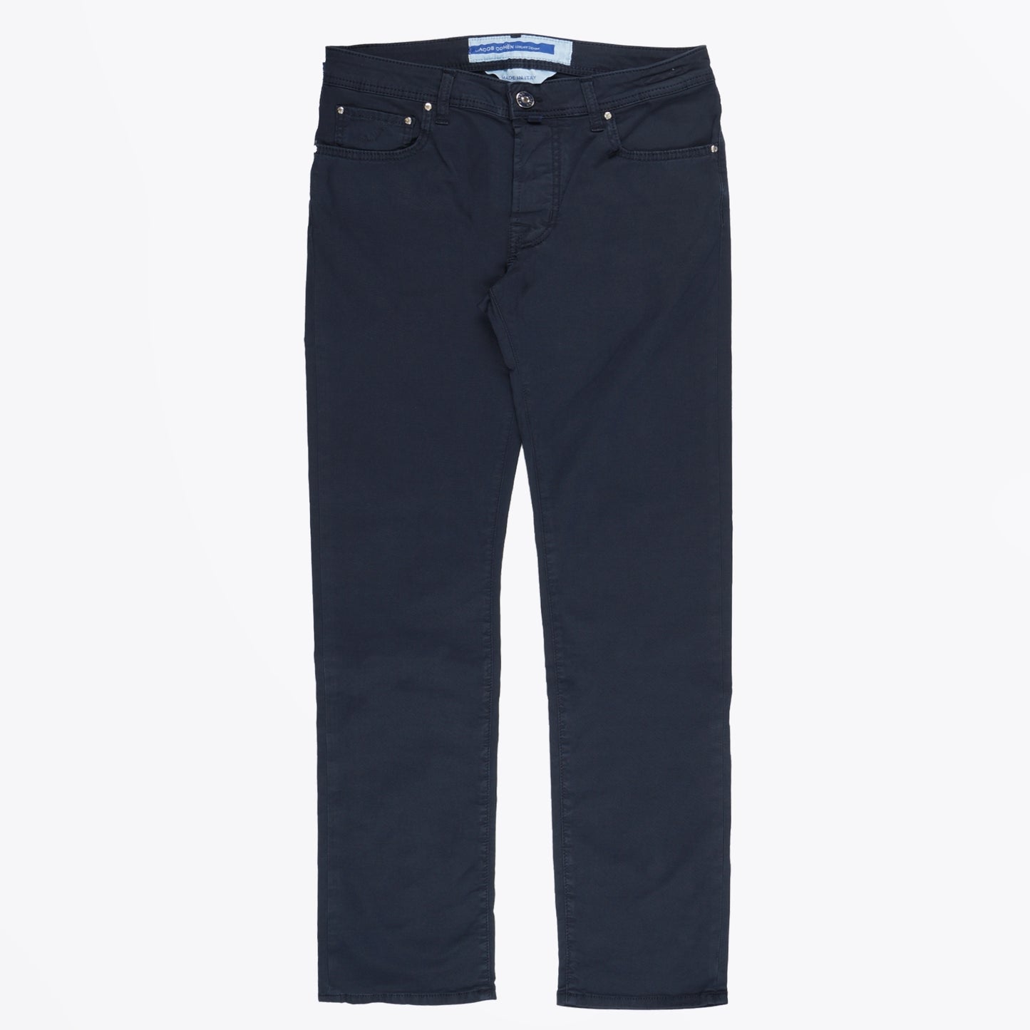 - Bard Slim Fit 5 Pocket Chinos - Navy