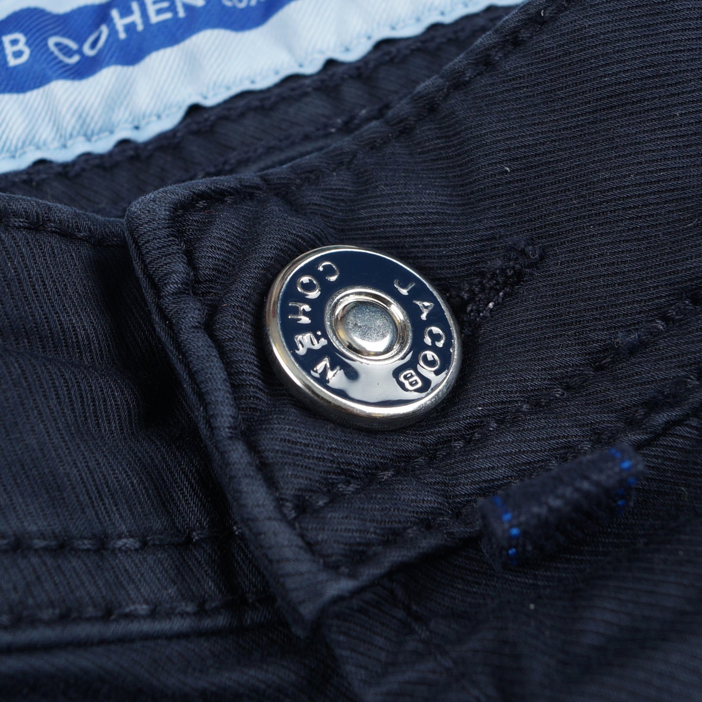 - Bard Slim Fit 5 Pocket Chinos - Navy