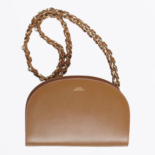 - Half Moon Queen's Day Chain Bag - Brown