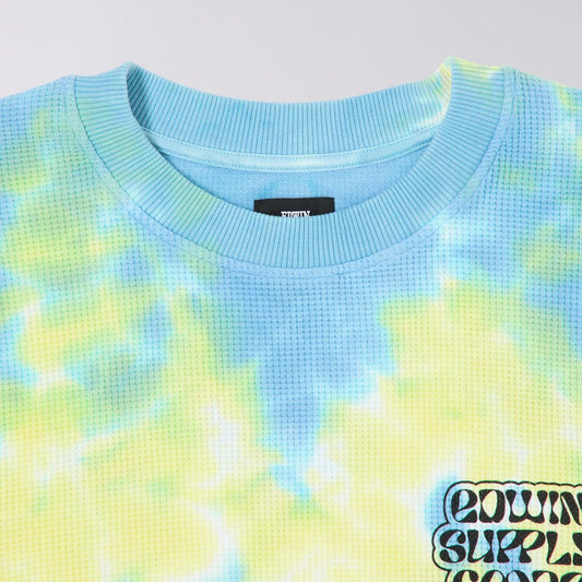 - Waffle Dizzy LS T-Shirt - Tie-Dye