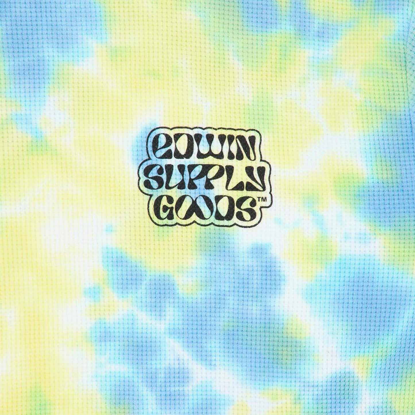 - Waffle Dizzy LS T-Shirt - Tie-Dye