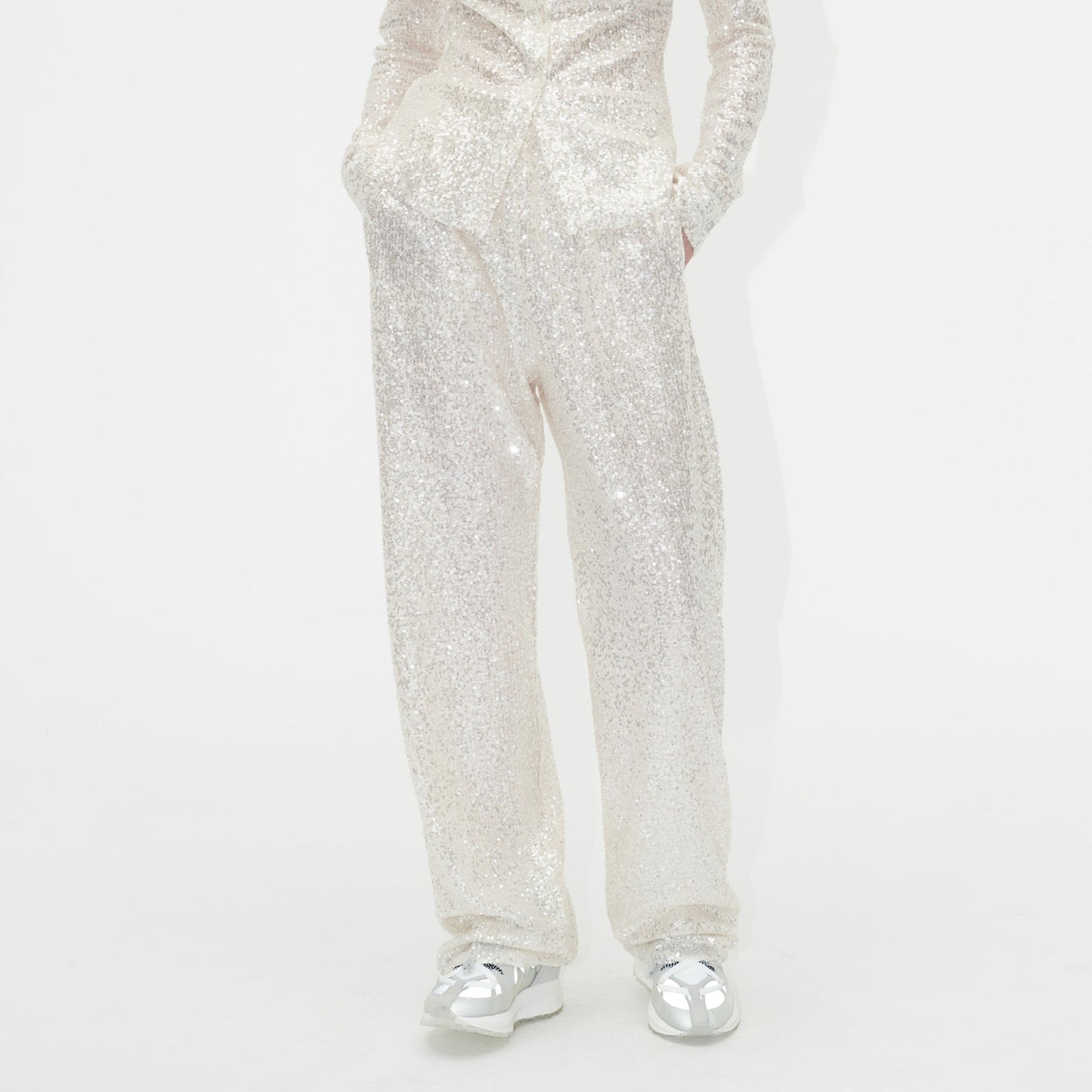 - Fatou Sequins Trousers - Sugar Swizzle