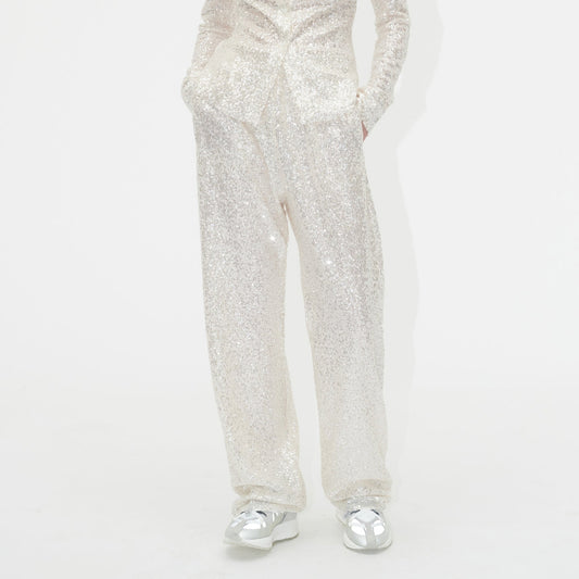 - Fatou Sequins Trousers - Sugar Swizzle