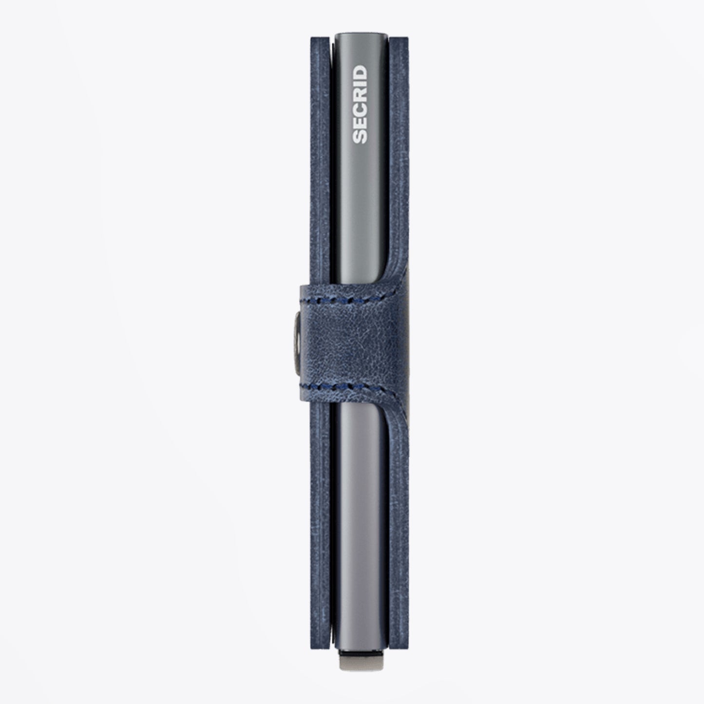 Miniwallet - Vintage Blue Leather