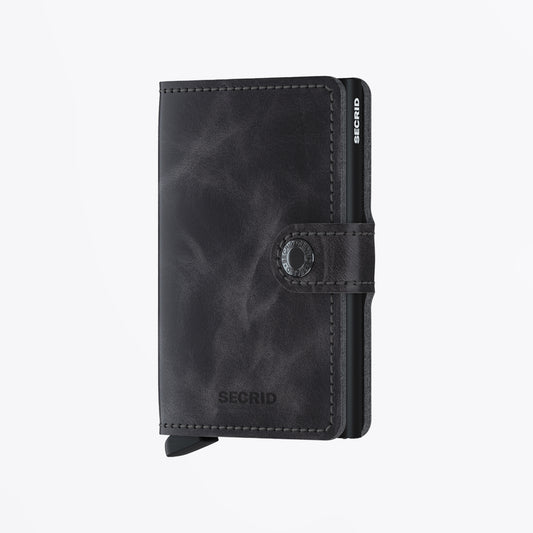 Miniwallet - Vintage Grey Black