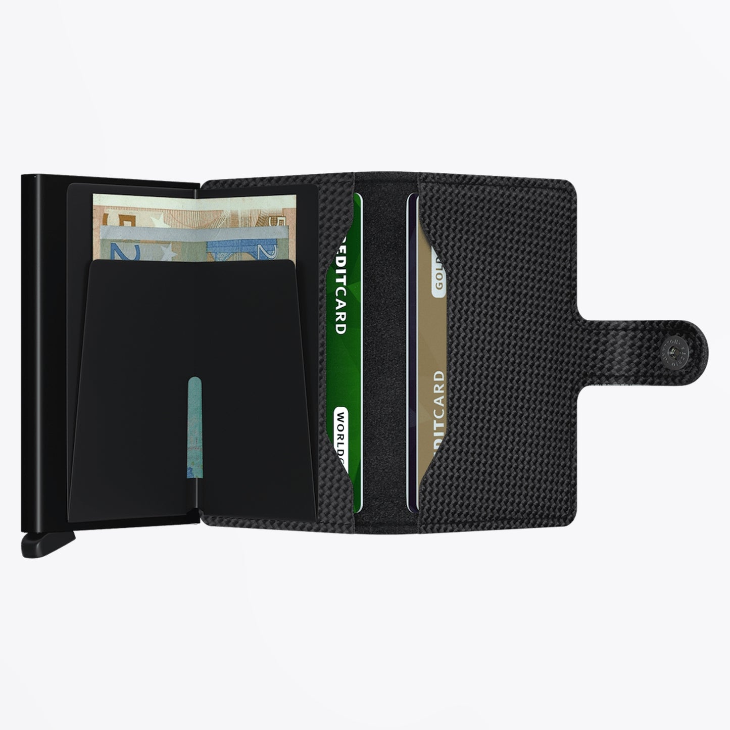 Mini Wallet - Carbon Black