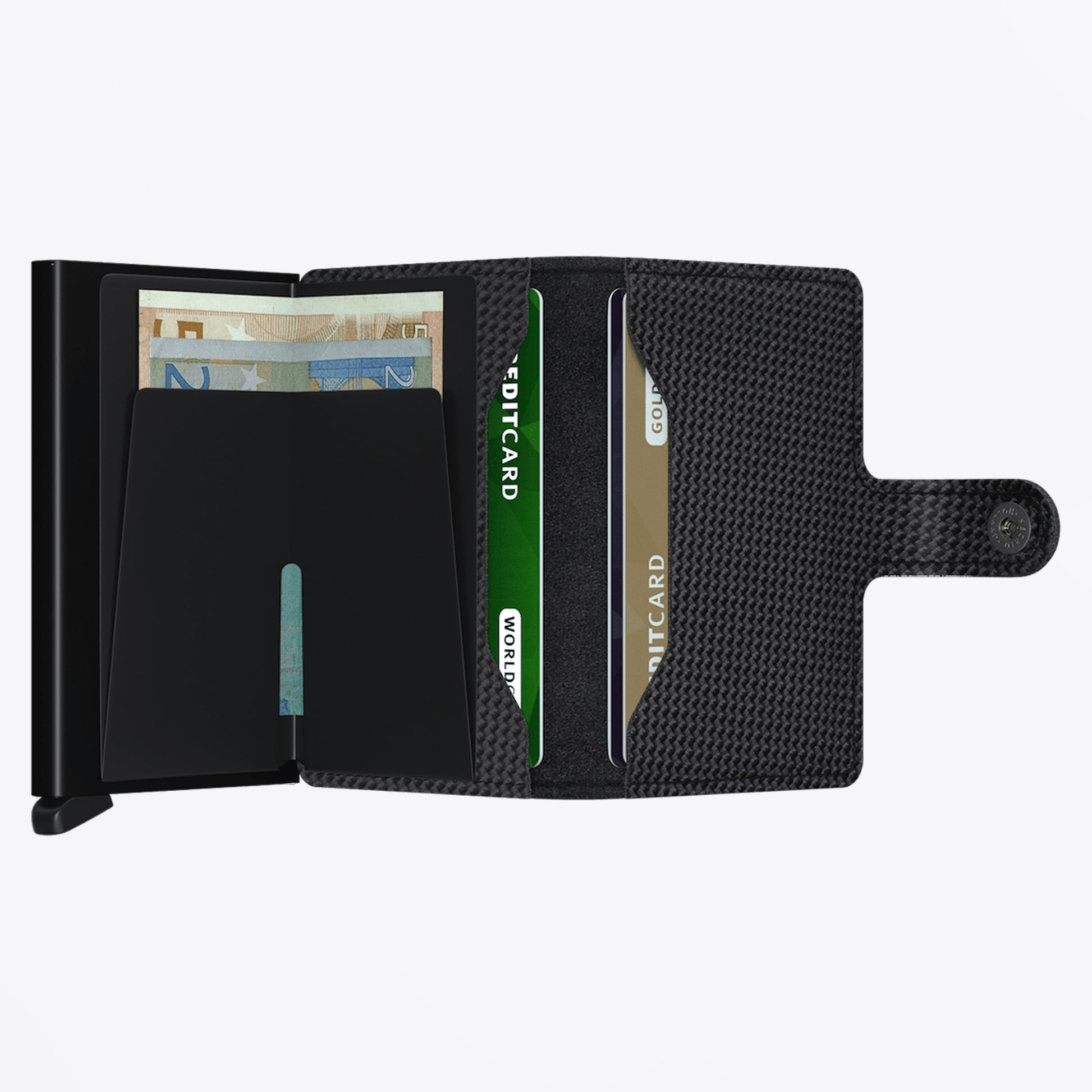 Secrid Mini Wallet - Carbon Black