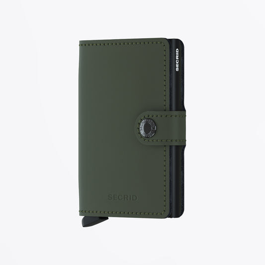 Miniwallet - Matte Green Black