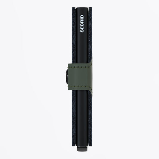 Miniwallet - Matte Green Black